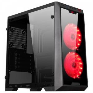 Vỏ Máy Tính ( Case ) XIGMATEK VIRGO Kèm 2 Fan Led NEW Fullbox