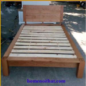 Giường Ngủ Gỗ Sồi Mỹ Kiểu Hàn Quốc