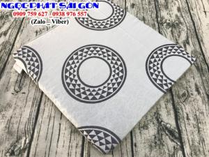 Nệm Ngồi Vải Gấm. Nệm lót ngồi trà sữa, nệm ngồi cafe, đệm ngồi kiểu Nhật. Mới 100%
