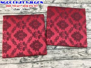 Nệm ngồi ghế gỗ Size 50x50x5cm Vải Gấm Cao Cấp . Đệm ngồi ghế gỗ, nệm lót ghế gỗ, nệm ngồi mới 100%