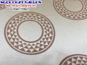 Nệm ngồi ghế gỗ Vải Gấm Đài Loan. Nệm lót ghế sofa. Nệm lót ghế gỗ, Size 50*50*5cm.
