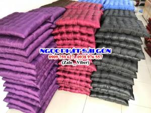 Đệm ngồi bệt trà sữa giá rẻ. đệm ngồi 40x40x5cm các loại, nệm ngồi cafe, nệm ngồi bệt. Gối tựa lưng - Bàn ghế cafe Ngọc Phát