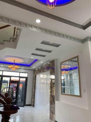 Bán nhà hẻm 1979 đường Huỳnh Tấn Phát, Nhà Bè, DT 4.6 x 14m. 3 tầng sân thượng, hẻm xe hơ