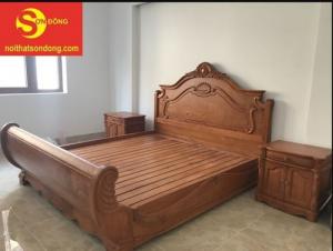 Giường ngủ kiểu thuyền sang trọng