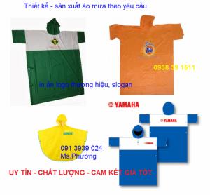 Xưởng may áo mưa, xưởng áo mưa quảng cáo, sản xuất áo mưa giá rẻ tại tphcm