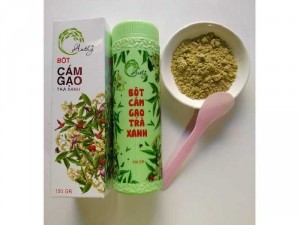 Cám gạo trà xanh thương hiệu Anthy