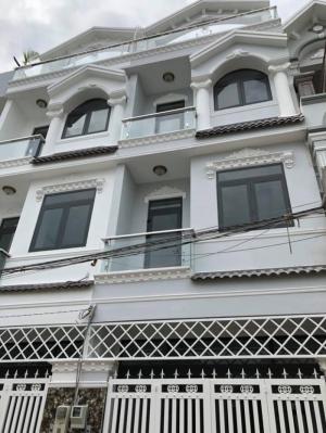 Bán nhà hẻm 2177 đường Huỳnh Tấn Phát, TT Nhà Bè, HCM. DT 4m x 12.5m, 3 lầu 4 PN