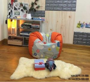 Ghế lười hạt xốp dáng lê L186