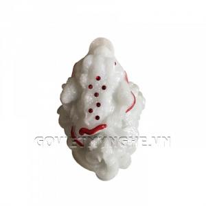 Tượng Đá Cóc Thiềm Thừ 3 Chân Phong Thủy - Size Lớn - Đá Non Nước
Kích thước: Dài 14cm x Rộng 12cm x Cao 11cm . Giá : 280.000₫
