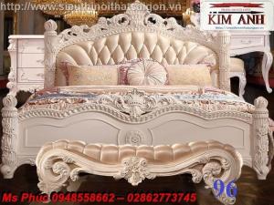 giường ngủ phong cách châu âu q7