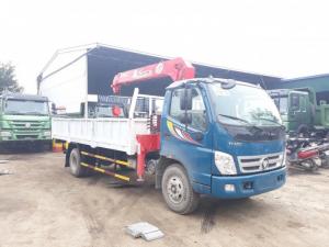 Xe Tải Thaco Olin700b Lắp Cẩu