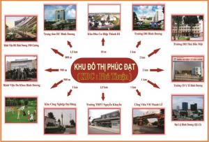 Bán nhà khu đô thị Phúc Đạt, 1 trệt, 2 lầu mới 100%, giao nhà hoàn thiện.
