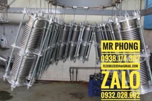 Khớp nối mềm inox - khớp nối mềm cao su - khớp nối mềm cao su bích inox 304