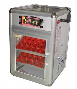 MÁY ẤP TRỨNG THÔNG MINH CÔNG NGHỆ MỚI
Bộ điều khiển nhiệt độ tự động của Hàn Quốc + Nhật Bản
Sai số: 0.10 C
Đảo trứng và tạo độ ẩm tự động.
Số lượng trứng: 60 trứng
Bảo hành: 12 tháng
Loại máy : Máy ấp trứng đảo trứng và phun ẩm tự động và điều nhiệt đa chiều
Điện áp : 220V AC
Mã số: ATSSF0-60
Công suất tiêu thụ: tối đa 100w (hệ thống siêu tiết kiệm điện)
Kết cấu : Tủ nhôm cao cấp & Aluminium chống thắm cách nhiệt , bộ điều khiển nhiệt độ nhập khẩu theo tiêu chuẩn quốc tế ( đặc biệt tủ bốn vách aluminium)
Phun ẩm : Tuỳ chỉnh , tự động đóng ngắt khi quá 1% quy định
Hệ thống cung cấp nhiệt : bóng nhiêt halozen chuyên dùng cho ấp trứng không có tia tử ngọai
Đảo Trứng : Tự chọn hẹn giờ từ 1 Giờ - 9 Giờ
Kích thước:
Ngang: 370 mm
Sâu: 370 mm
Cao: 550 mm
Mô tả :
- Biên độ nhiệt độ C: 0,1 giây
- Biên độ độ ẩm RH% : 1 %
- Nhiệt độ được điều khiển tự động,ổn định bằng vi xử lý. ( Đặc biệt theo thiết kế mới máy ấp không có tia tử ngoại )
- Tạo độ ấm tự động
- Đảo trứng tự động (có thể tuỳ chọn thời gian đảo từ 1 giờ - 9giờ)
- Có thể ấp theo chế độ đa kỳ (mỗi tuần vào trứng một lần) hoặc đơn kỳ (vào trứng một lần).
MÁY ẤP ĐƯỢC CÁC LOẠI TRỨNG NHƯ (TRỨNG GÀ, TRỨNG VỊT, TRỨNG CÚT, TRỨNG CHIM, TRỨNG ĐÀ ĐIỂU, TRỨNG YẾN)
VÀ CÁC LOẠI TRỨNG KHÁC.V.V....