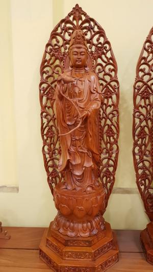Bộ Tượng Tam Thế Phật Gỗ Hương Đá. Đồ Gỗ Tân Phú