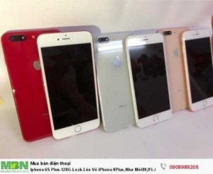 Iphone 6S Plus-128G-Lock-Lên Vỏ iPhone 8Plus.Như Mới99,9%.Chính hãng Apple