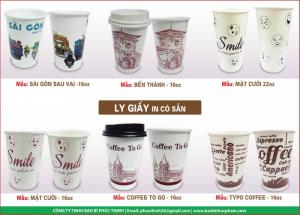 Ly giấy cafe giá rẻ