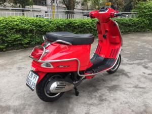 Vespa S 125ie màu đỏ đèn vuông biển HN 5 số