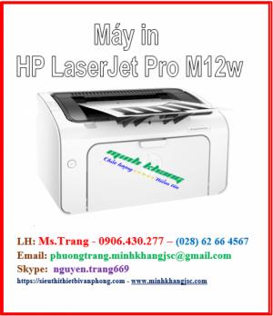 Máy in hp laserjet pro m12w giá siêu tốt