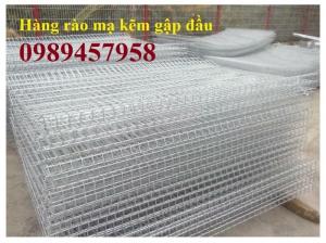 Hàng rào mạ kẽm nhúng nóng phi 5 ô 50x150, D5 50x200, Lưới  thép D4 50x150