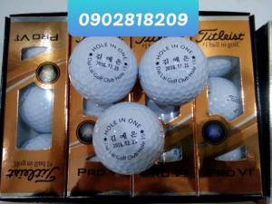 Dịch vụ in logo lên banh golf, hộp bóng golf quà tặng