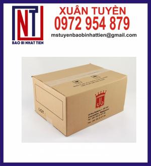 Đơn vị sản xuất in ấn thùng carton