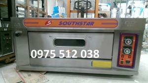 Lò nướng bánh mỳ 1 tầng 2 khay dùng gas