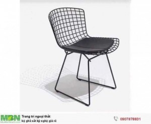 Bộ ghế sắt kỹ nghệ giá rẻ