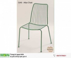 Bộ ghế sắt kỹ nghệ giá rẻ