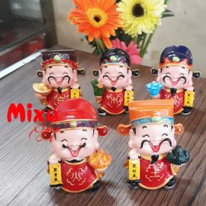 Tượng Ngũ Hành (Kim - Mộc - Thủy - Hỏa - Thổ) 7.5cm