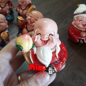 Bộ 02 Tượng Bách Niên Giai Lão 7.5cm
