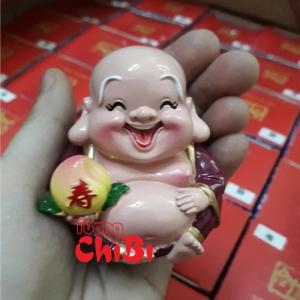 Bộ 3 Tượng Tam Đa Phúc Lộc Thọ 7.5cm - Mẫu Di Lặc