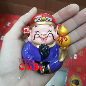 Bộ 3 Tượng Tam Đa Phúc Lộc Thọ 7.5cm - Mẫu Bngl