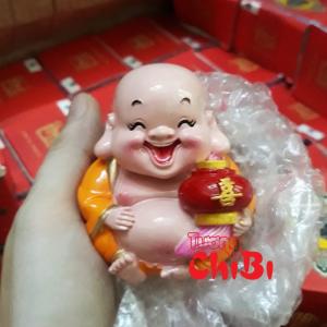 Bộ 5 Tượng Ngũ Phúc 7.5cm - Mẫu Di Lặc