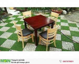 Bộ bàn ghế mango giá rẻ