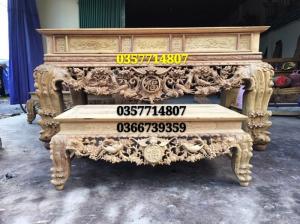 Sập thờ gia tiên gỗ gụ