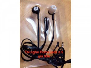 Tai nghe có dây jack 3.5.Tiện dụng cho tất cả thiết bị âm thanh/ĐTDĐ