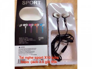 Tai nghe có dây jack 3.5.Tiện dụng cho tất cả thiết bị âm thanh/ĐTDĐ