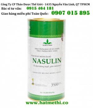 Thảo dược Methi Nasulin cho người tiểu đường và máu nhiễm mỡ