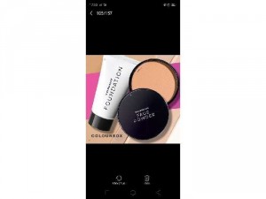 Bộ phấn phủ và kem nền từ cty Oriflame