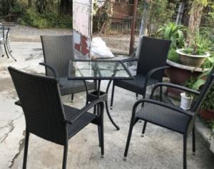 Ghế mây cafe thanh lý gấp giá rẻ