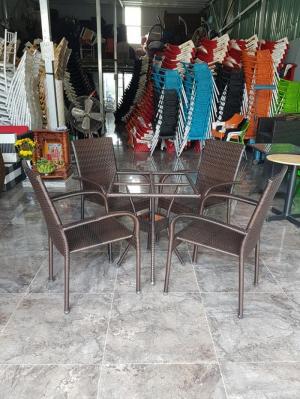 Bàn ghế mây cafe cao giá rẻ nhất sài gòn