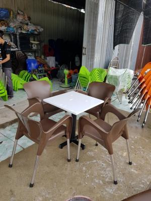 Ghế nhựa cafe thanh lý gấp