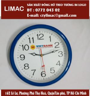 In Logo Lên Đồng Hồ Treo Tường | Sản Xuất Đồng Hồ Chuyên Nghiệp