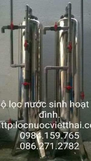 Lọc nước sinh hoạt bình lọc inox 304 tắm giặt ăn uống