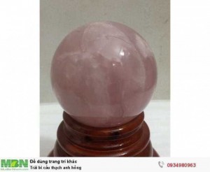 Trái bi cầu thạch anh hồng ( sỉ & lẻ ib )