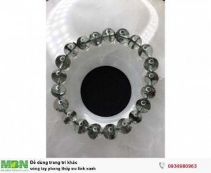Vòng tay phong thủy ưu linh xanh ( sỉ & lẻ ib )
