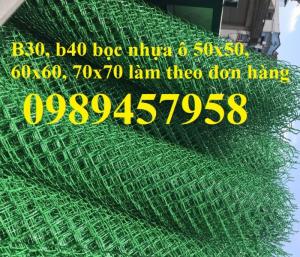 Lưới b40 bọc nhựa làm sân tennis