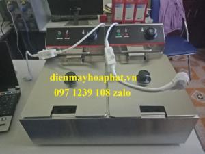 Bếp chiên đôi Việt Nam 12 lít, chiên nhanh, an toàn, tiết kiệm điện
