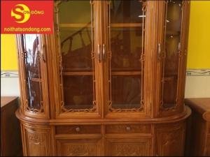 Tủ rượu mặt cong hàng đẹp giá hạt dẻ tại Tiền Giang